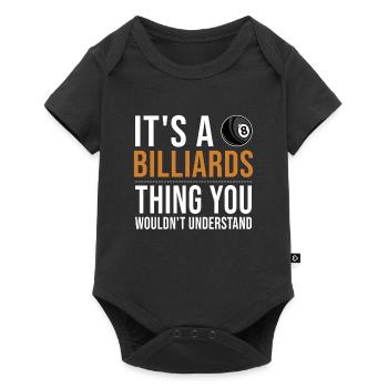 It's a Billiards Thing Billardtisch Billiards - Baby Premium short-sleeve bodysuit - black - Front