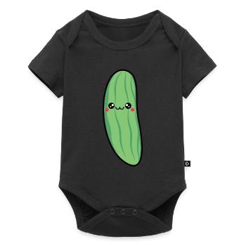 Courgette - Body à manches courtes Premium Bébé - noir - Devant