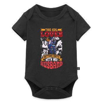 Dirt Bike Dirt Bike Riding Motocross Dirt Biking - Baby Premium short-sleeve bodysuit - black - Front