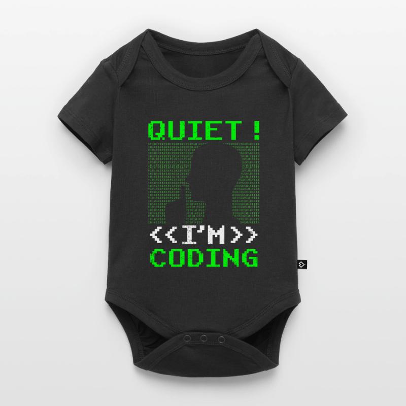 Programmation Silent I Programmation Codeur Programmation Body à manches courtes Premium Bébé
