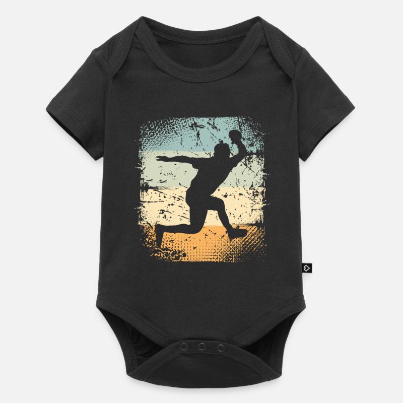Ping-pong - Body à manches courtes Premium Bébé - noir