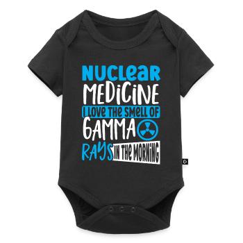 Nuclear Medicine I Love The Smell Of Gamma Rays - Baby Premium short-sleeve bodysuit - black - Front
