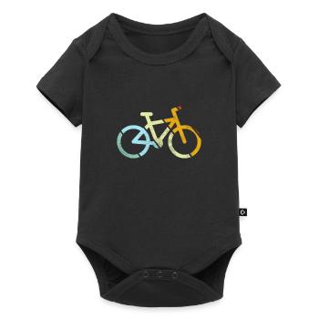 Vélo Rétro - Body à manches courtes Premium Bébé - noir - Devant