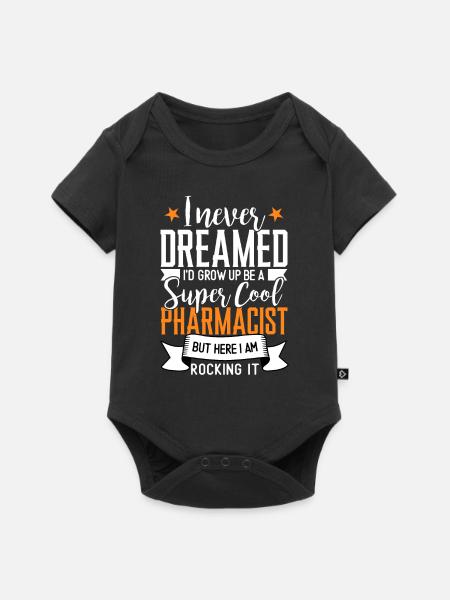 Apotheker - Baby Premium Kurzarmbody - Schwarz
