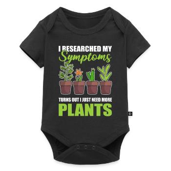Besoin de plus de jardiniers de plantes - Body à manches courtes Premium Bébé - noir - Devant