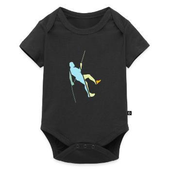 Escalade Rétro - Body à manches courtes Premium Bébé - noir - Devant