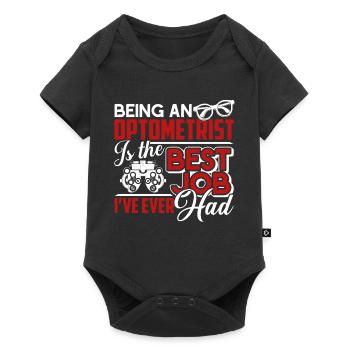Optometrist Optometrist Is The Best Job Ever - Baby Premium short-sleeve bodysuit - black - Front