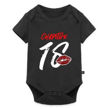 Chapitre 18 - Body à manches courtes Premium Bébé - noir - Devant