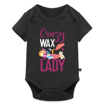 Cute Esthetician Skincare - Baby Premium short-sleeve bodysuit - black - Front