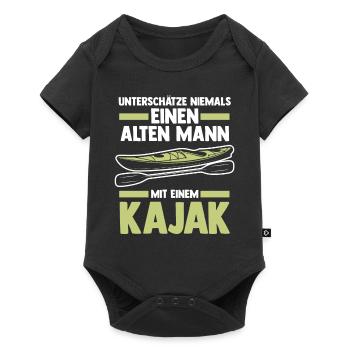 Schullehrer Lehrer - Baby Premium Kurzarmbody - Schwarz - Vorne
