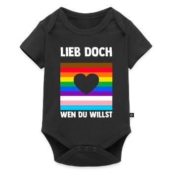 Schullehrerin Lehrerin - Baby Premium Kurzarmbody - Schwarz - Vorne