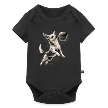 Chihuahua | Basketball | Player | Sport | Dunk | - Baby Premium short-sleeve bodysuit - black - Front