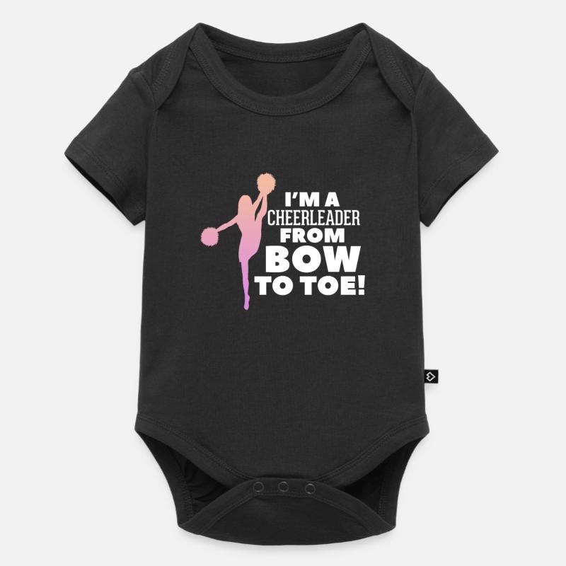 Cheerleader - Body à manches courtes Premium Bébé - noir
