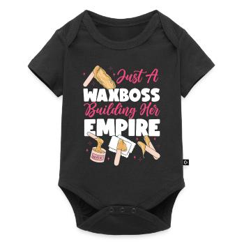 Cute Esthetician Skincare - Baby Premium short-sleeve bodysuit - black - Front