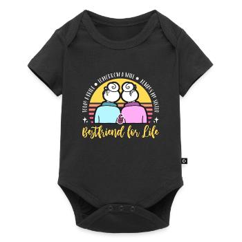 Maid Of Honor Today A Bride Tomorrow A Marriage - Baby Premium short-sleeve bodysuit - black - Front