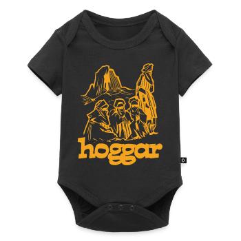 hoggar! - Body à manches courtes Premium Bébé - noir - Devant