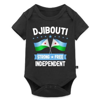 Djibouti - Baby Premium short-sleeve bodysuit - black - Front
