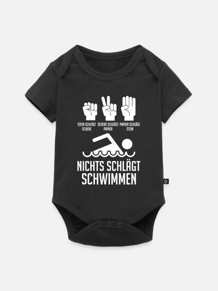 Schullehrer Lehrer - Baby Premium Kurzarmbody - Schwarz