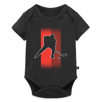 Eishockey Hockey sur glace - Body à manches courtes Premium Bébé - noir - Devant