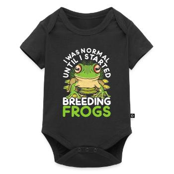 Éleveur de grenouilles Éleveur de grenouilles - Body à manches courtes Premium Bébé - noir - Devant