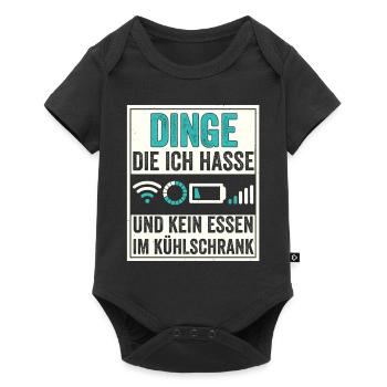 Die vier Reiter der modernen Apocalypse - Baby Premium Kurzarmbody - Schwarz - Vorne