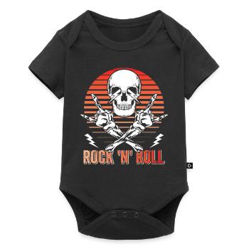 Rock 'n' Roll Music, Dancing, Concert, Festival - Baby Premium short-sleeve bodysuit - black - Front