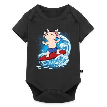 Surfeurs de vagues Surfeurs Surfeurs - Body à manches courtes Premium Bébé - noir - Devant