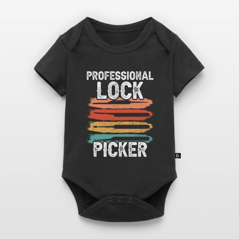 Professional Lock Cracker Lock Picker Cracking Baby Premium short-sleeve bodysuit