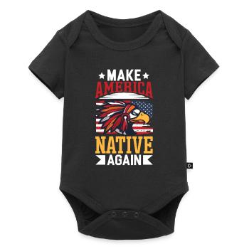 Indian Aborigines History of the Indigenous People - Baby Premium short-sleeve bodysuit - black - Front