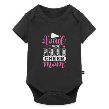 Cheerleader Cheerleading Sport Gymnastics Gift - Body à manches courtes Premium Bébé - noir - Devant