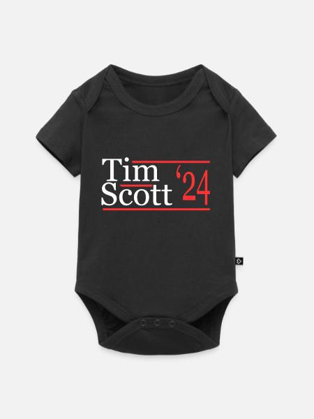 Tim Scott 2024 - Baby Premium Kurzarmbody - Schwarz
