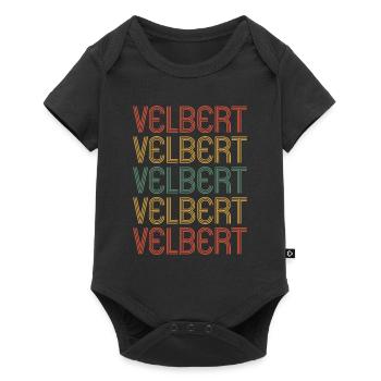 Velbert Velberterin Velberter Stadt Velbert - Baby Premium short-sleeve bodysuit - black - Front