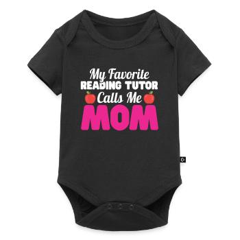 Tutor Gift Tutor - Baby Premium short-sleeve bodysuit - black - Front