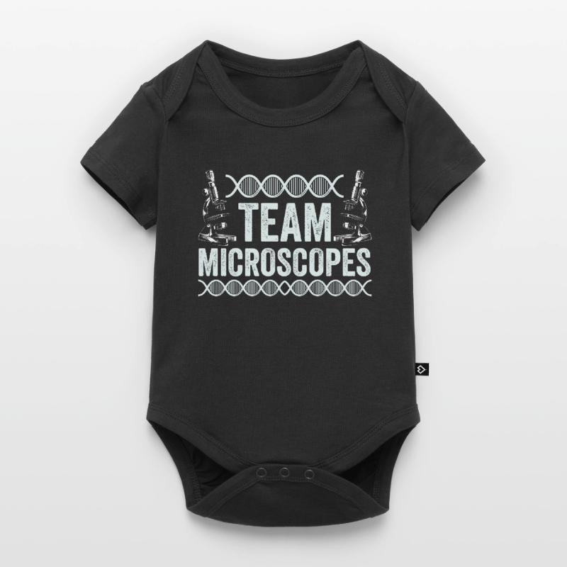 Équipe Microscopes Microscopes Dictons Microscope Body à manches courtes Premium Bébé