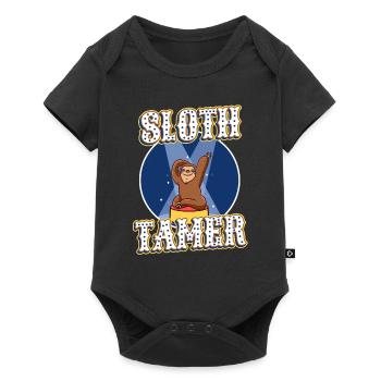 Sloth Tamer - Baby Premium short-sleeve bodysuit - black - Front