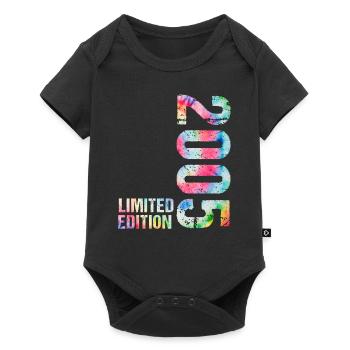 18 JAHRE 18. GEBURTSTAG LIMITED EDITION 2005 - Baby Premium Kurzarmbody - Schwarz - Vorne