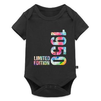 18 JAHRE 18. GEBURTSTAG LIMITED EDITION 1950 - Baby Premium Kurzarmbody - Schwarz - Vorne