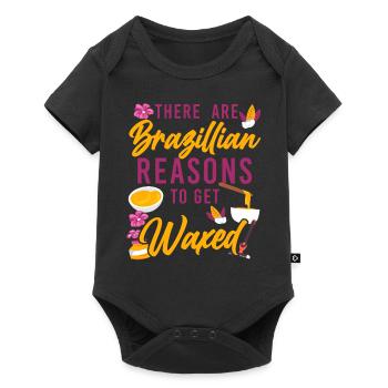 Cute Esthetician Skincare - Baby Premium short-sleeve bodysuit - black - Front