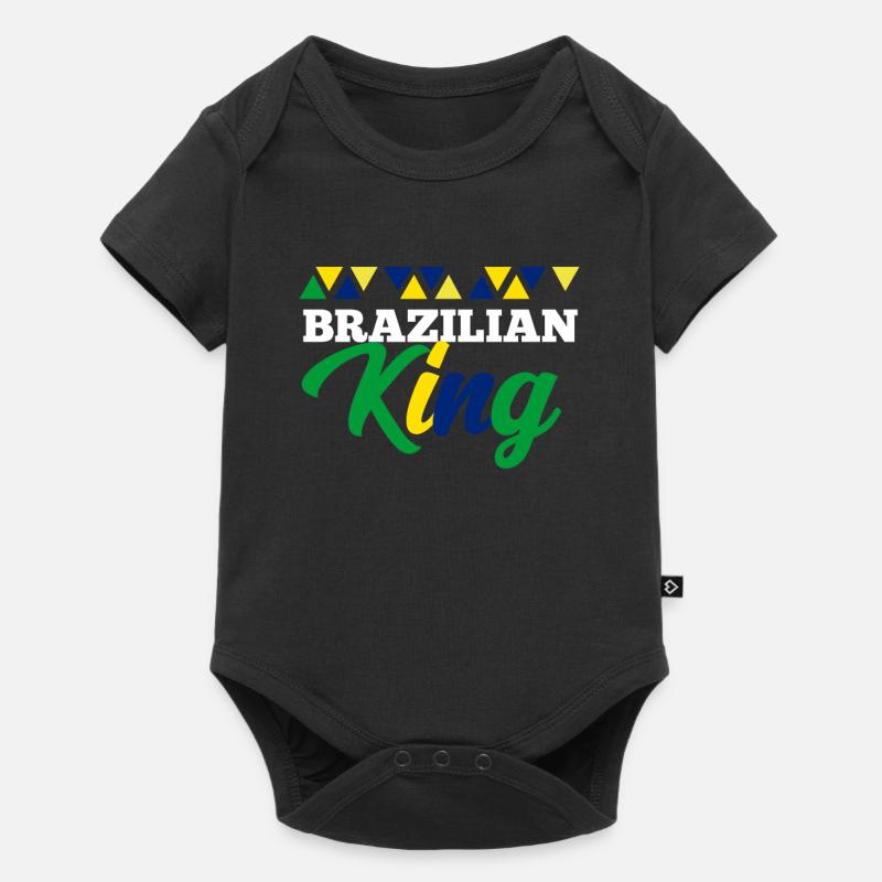 Brésil - Body à manches courtes Premium Bébé - noir