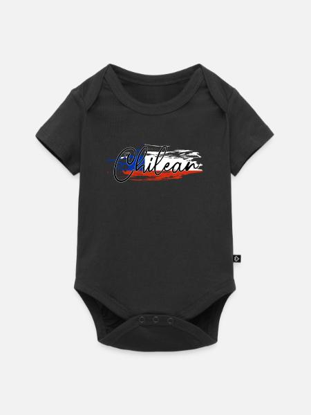Chile - Baby Premium Kurzarmbody - Schwarz
