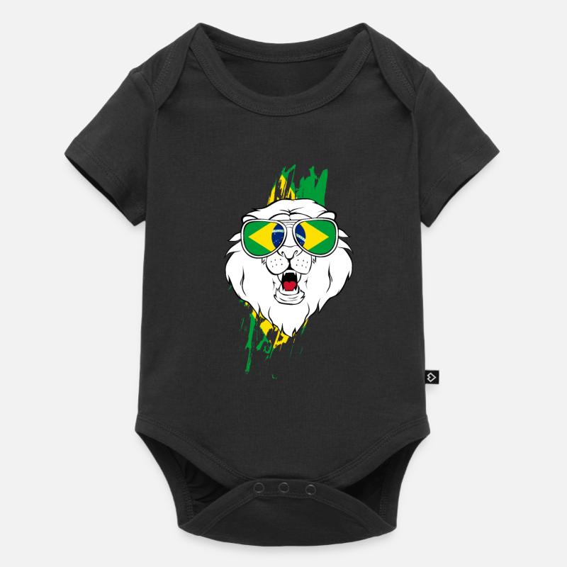 Brésil - Body à manches courtes Premium Bébé - noir