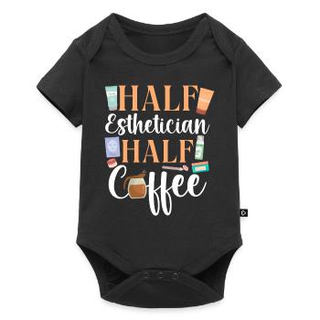 Cute Licensed Esthetician Skincare - Baby Premium Kurzarmbody - Schwarz - Vorne