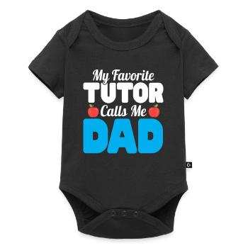 Tutor Gift Tutor - Baby Premium short-sleeve bodysuit - black - Front