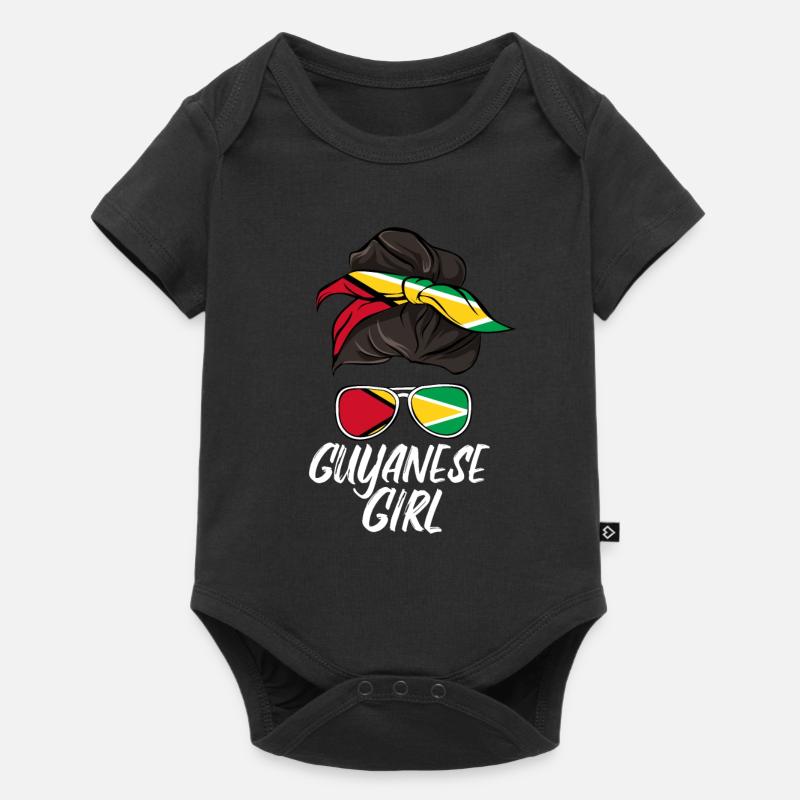 Guyana - Body à manches courtes Premium Bébé - noir