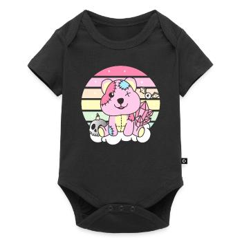 Kawaii Gothic Quokka Pastel Gothic Goth - Baby Premium short-sleeve bodysuit - black - Front