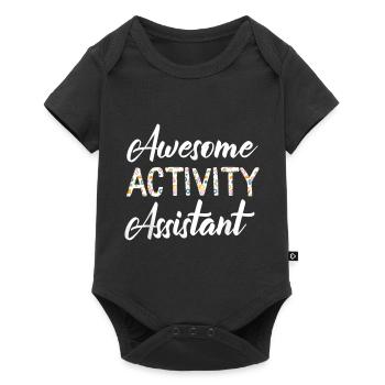 Activity Assistant Activity Professionals Week - Baby Premium short-sleeve bodysuit - black - Front