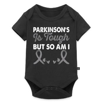 Parkinson's disease is harsh month of the - Baby Premium short-sleeve bodysuit - black - Front