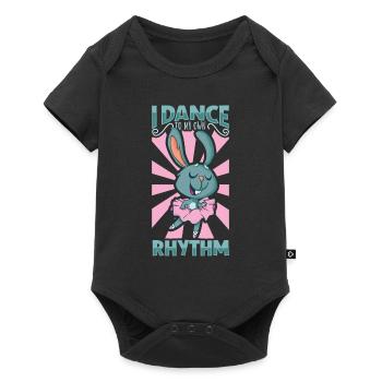 Ballet Ballerine Danse Danseuse Danse Ballet Cadeau - Body à manches courtes Premium Bébé - noir - Devant