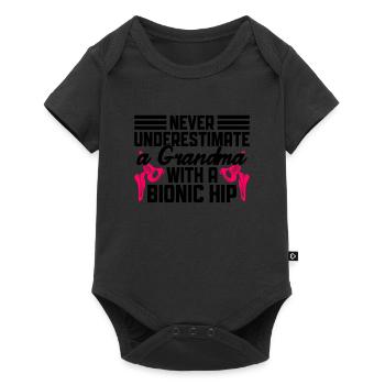 Bionisches Hüftdesign Für Einen Überlebenden Einer - Body à manches courtes Premium Bébé - noir - Devant