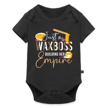 Cute Esthetician Skincare - Baby Premium Kurzarmbody - Schwarz - Vorne